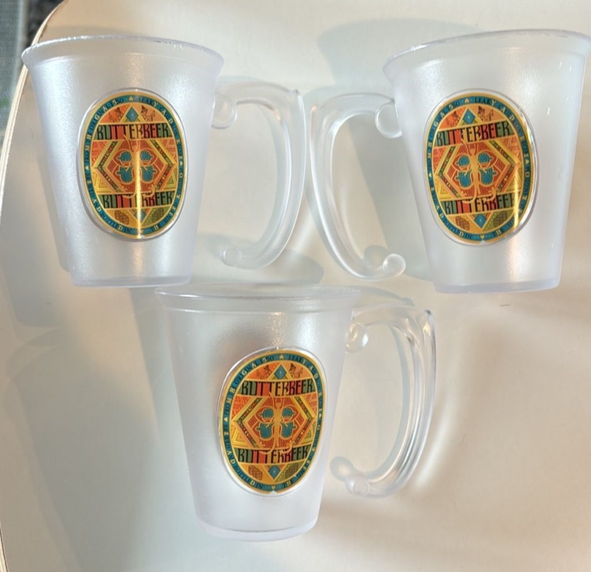 Harry Potter World NYC butter-beer mugs (3)