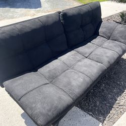 Black Couch That Turns Into A Bed Also