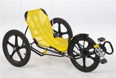 Beach Tricycle, BANANA PEEL BIKE, 3-Wheel Recumbent Bike / Trike