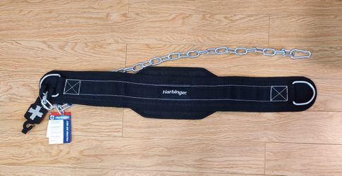 Harbinger Dip Belt with Steel Chain