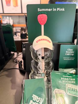 Starbucks Pink Barista Bear