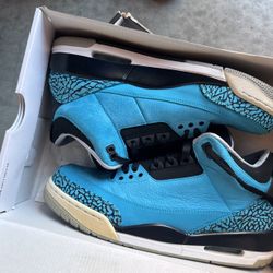 Jordan Retro 3 Powder Blue Sz 9