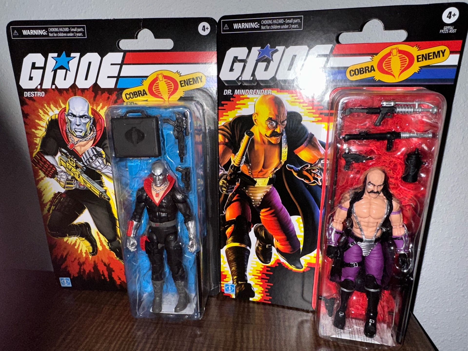 G.I. Joe classified retro exclusive Destro Dr mindbender lot