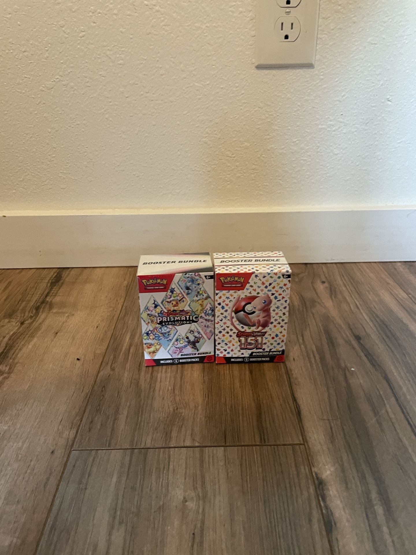 Prismatic Evolutions And 151 Booster Bundles 