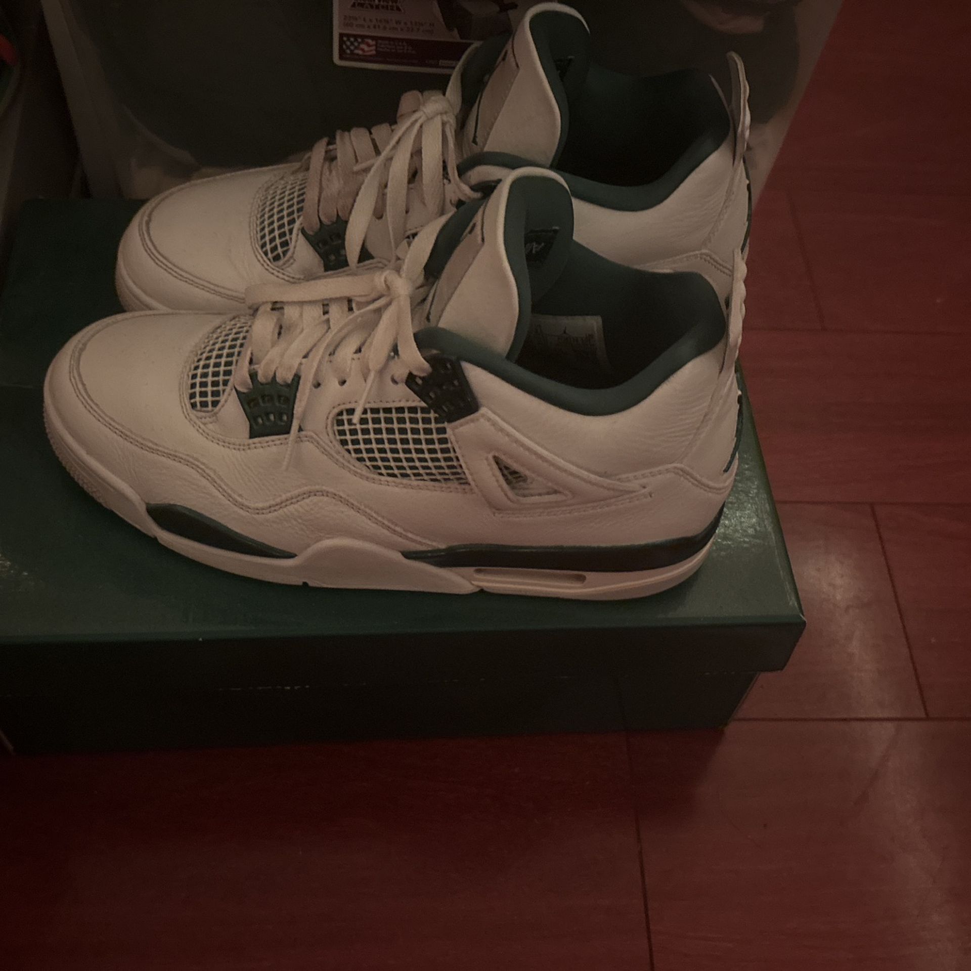 Jordan 4 Retro Oxidized Green