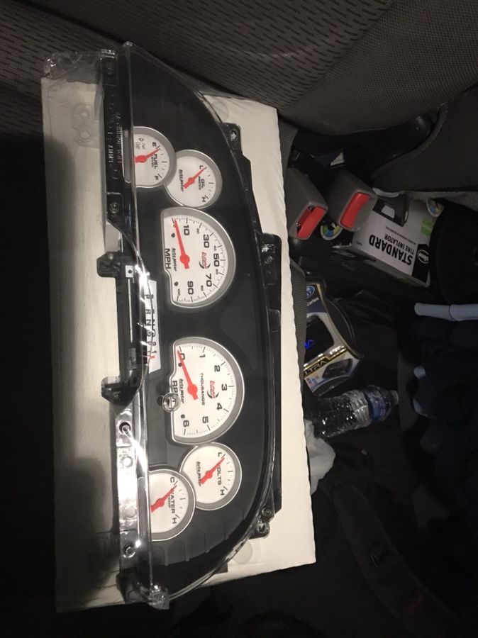 F150 auto meter lunar gauges