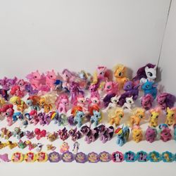 89pcs My Little Pony Toys 
