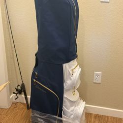 Taylormade Kalea gold golf cart bag new