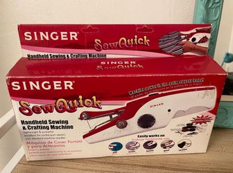 Singer sew quick handheld sewing and crafting machine