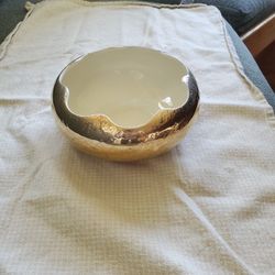 Vintage Gold Bowl