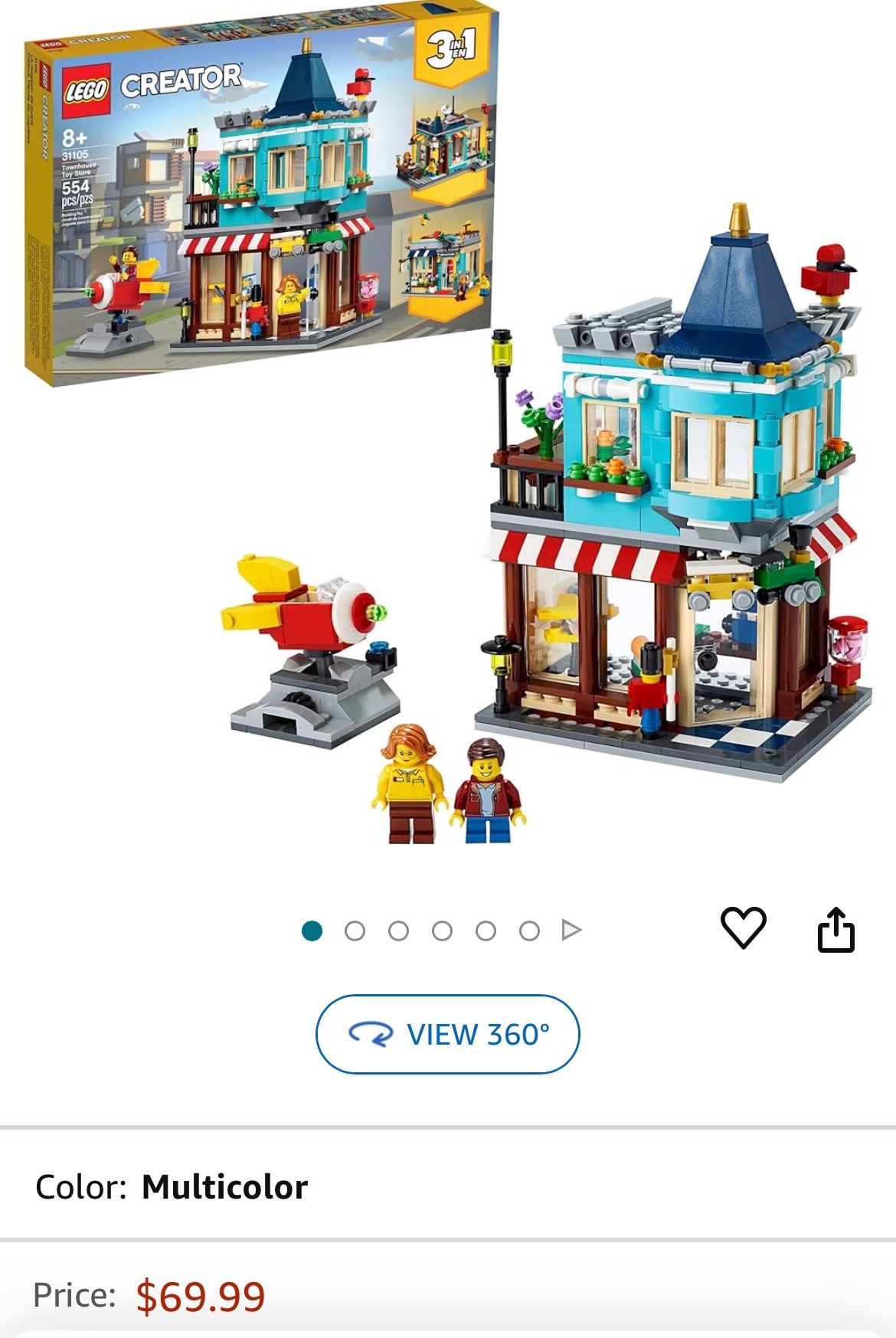 Lego familar toy store 31105