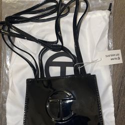 Telfar Small Shopping Bag - Patent Black 
