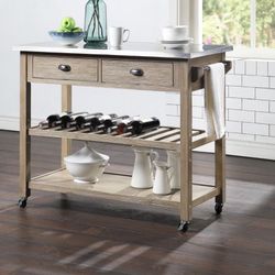 Kitchen Island Mobile Cart