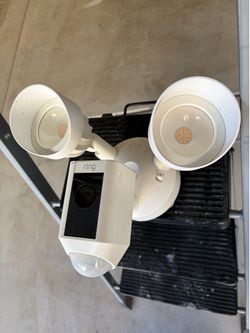 Ring flood light camera plus wired