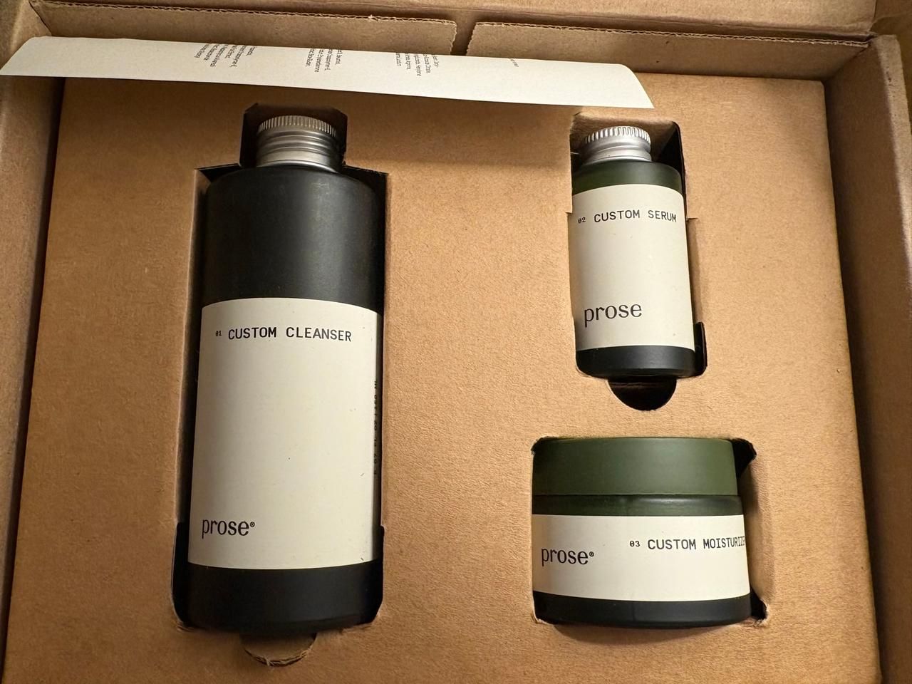 Prose custom skincare