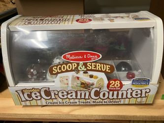 Melissa and Doug Ice Cream Counter - BNIB