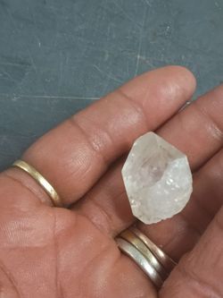 Raw Clear Quartz Crystal Specimen