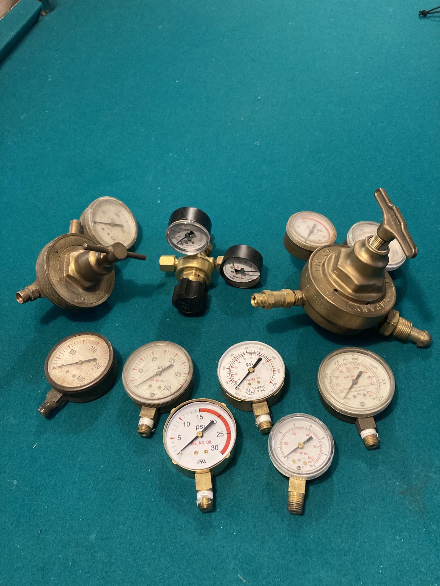 Oxygen And Acetylene Gauge