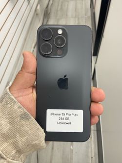 iPhone 15 Pro Max 256 GB Unlocked Cash or $10 down