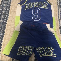 Supreme Terry Basketball Shorts Royal- SS21