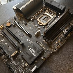 Motherboard And Ram