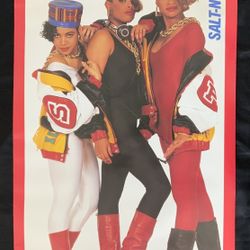 Salt N Pepa 1988 22.5x34.5” Poster Funky Enterprises Next Plateau Hip Hop R&B