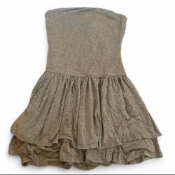 Strapless Grey dress