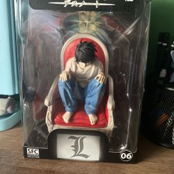 L figure from Death Note