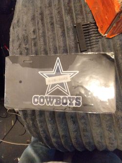 Dallas Cowboys license plate 20$