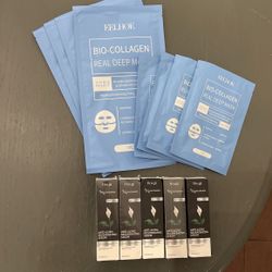 Unopened Face Masks And Anti-aging Serum