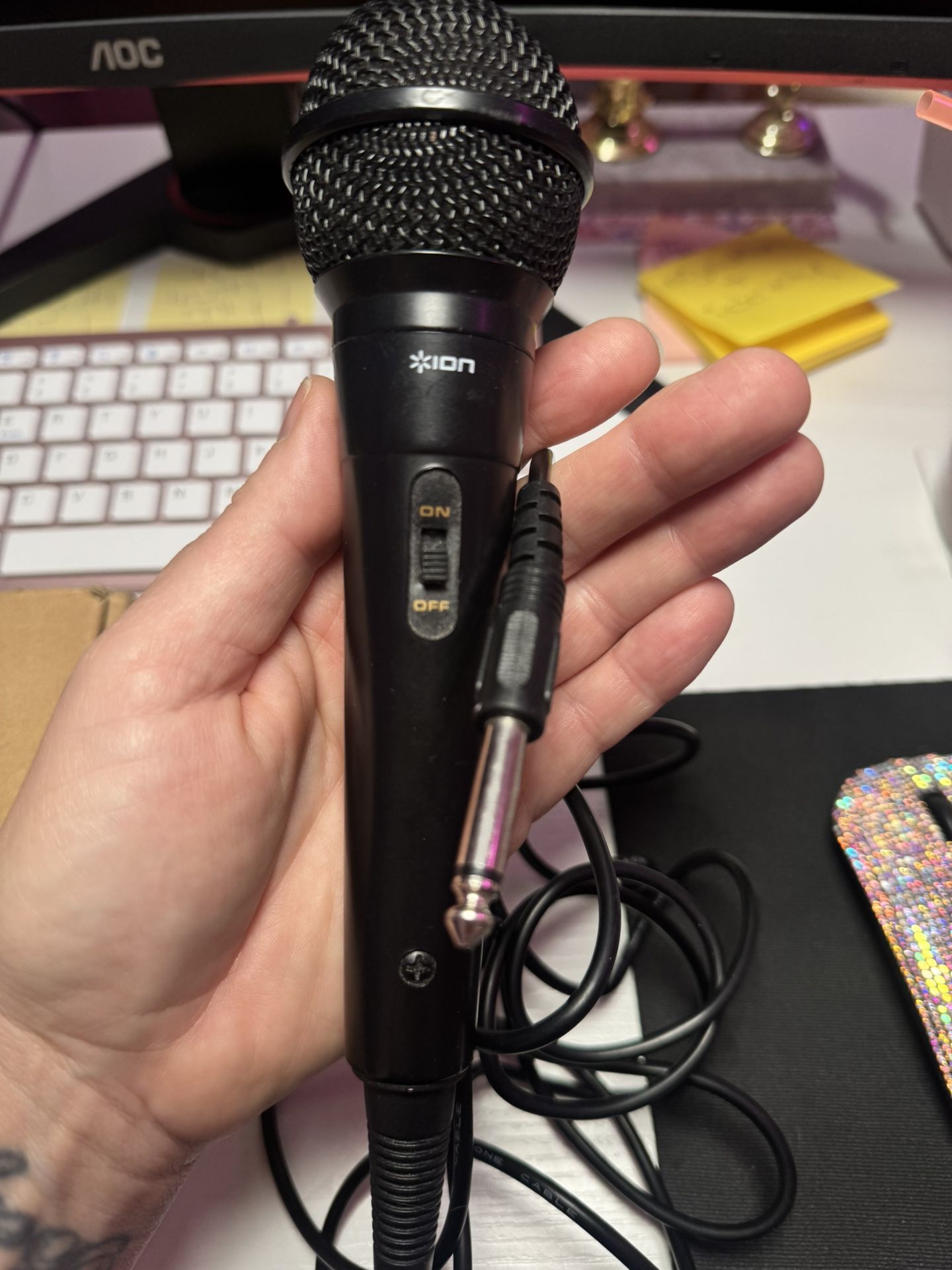 🎤 Ion Wired Karaoke Microphone 🎤