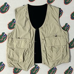 Mens Vintage VTG 90s Acg Nike North Face Style Hiking Outdoors Tactical Utility Reversible Vest