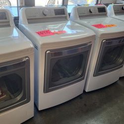 LG ThinQ Dryer 7.3 Cubic Feet NXF 0