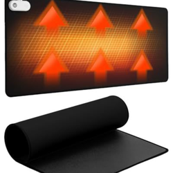 Heated desk pad