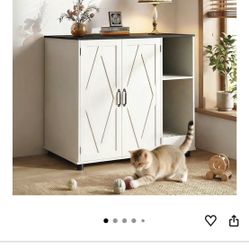 Cat Furniture-- Litter Box Enclosure 