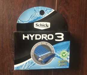 Schick 4 Hydro 3 + 1 Hydro 5 Refill Cartridges $10 each
