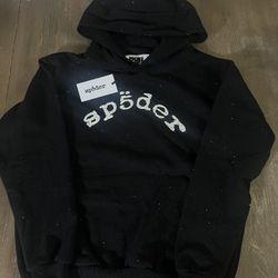Black vvs spider hoodie