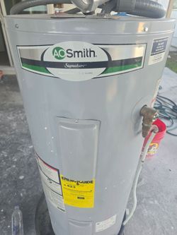 AO Smith 40 gal water heater drain pan included $300 obo