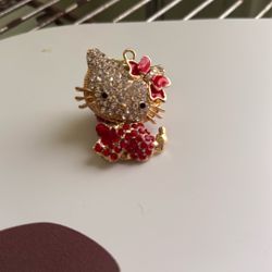 Red Hk Movable Head For Necklace Or For A Pen