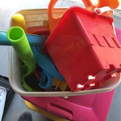 Bucket Of Beach Toys