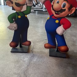 Super Mario Bros Character Stands! Super Adorable!!