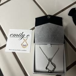 Ring Holder Necklace Stainless Steel By Emily C