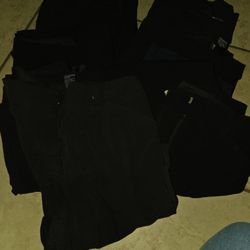 Girls Black Pants Size 12