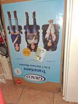 3in1 transitionnel harness booster
