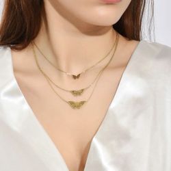 Butterfly Pendant Necklace