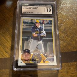 2023 Topps Chrome - Brice Turang #170 (RC)