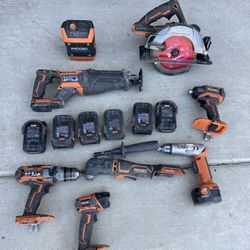 Ridgit Drill and Saw With Battery Kit