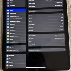 iPad Pro 12.9 5th Gen 256gb 