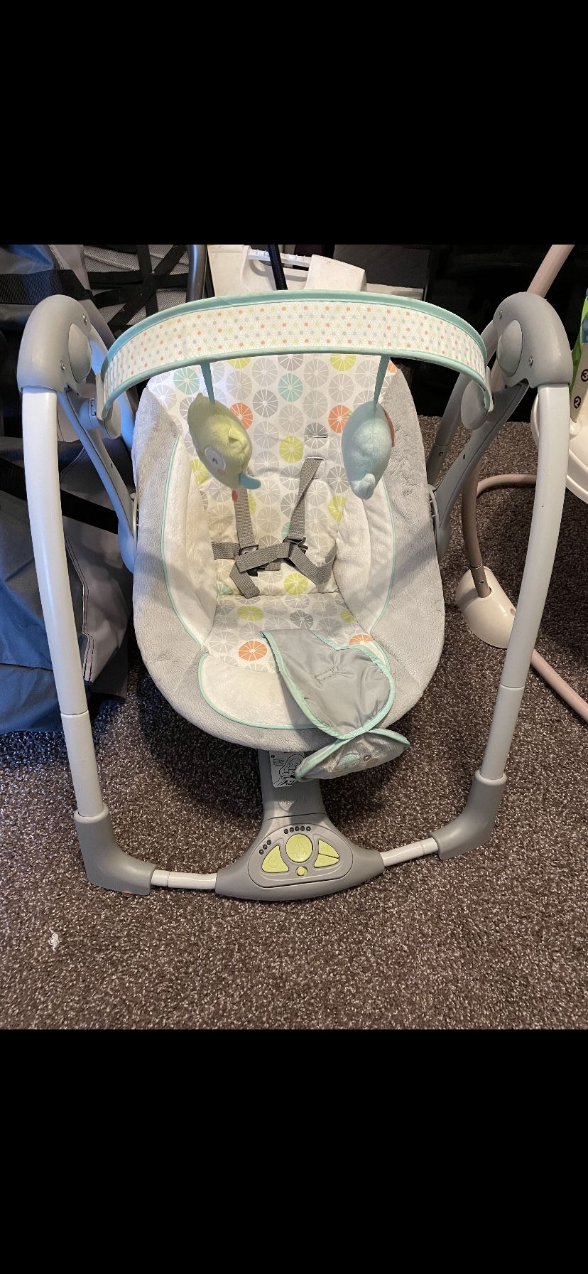 Used Baby Bouncer + Swing