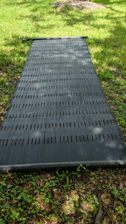 Sola panels 11x4 8 panels total will heat a 15 X 30 pool